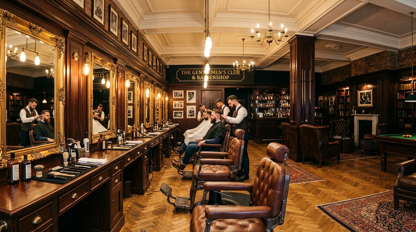 Demo Wellflow para Barbería - The Gentlemen's Club